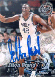 99-00 Press Pass #1 Elton Brand