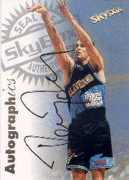 97-98 Autographics Danny Ferry