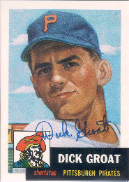 Dick Groat Signed