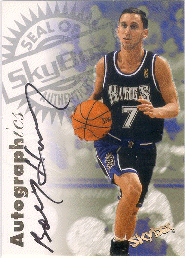 97-98 Autographics Bobby Hurley