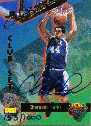 95-96 SR Tetrad Autobilia #8 Cherokee Parks